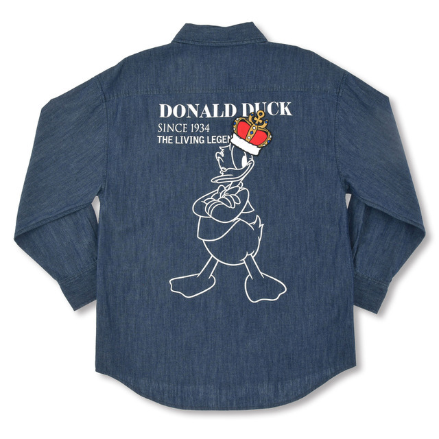 「DONALD THE KING BIRTHDAY」長袖シャツ