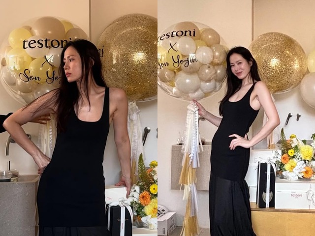 女優ソン・イェジン、美しい肩出しドレス姿を披露！久々の“本業モード”に「眩しすぎる」の声【PHOTO】