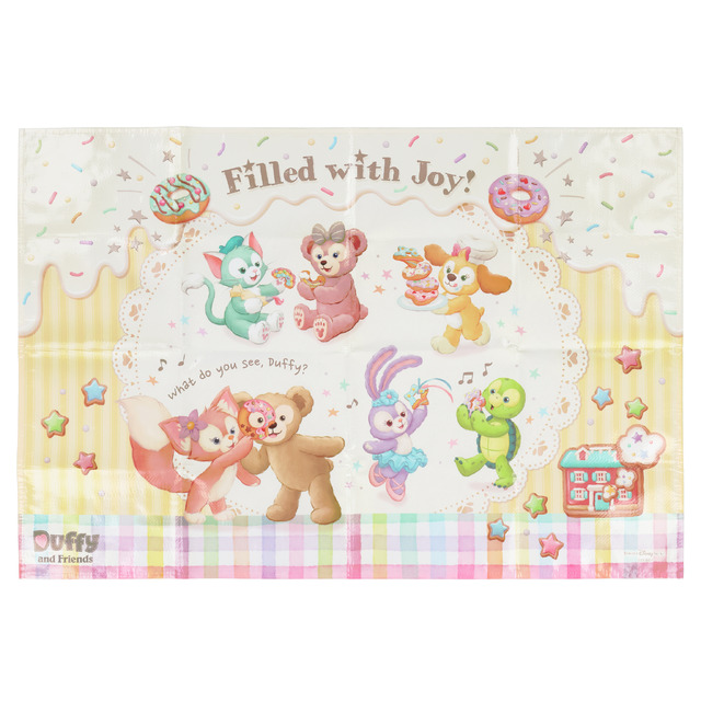 ドーナツに抱きついているダッフィー＆フレンズがかわいすぎ！「ダッフィー＆フレンズのフィルド・ウィズ・ジョイ！」SPグッズ