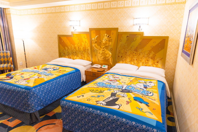 ドナルドが夢に描いたユニークな世界をディズニーホテルでも！期間限定スペシャルルームに潜入