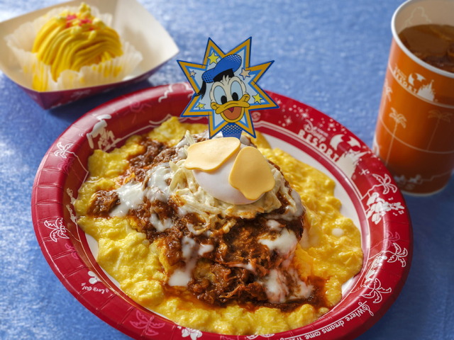 ボリューム満点のドナルドらしいオムライス！TDLグランマ・サラのキッチンのスペシャルセット