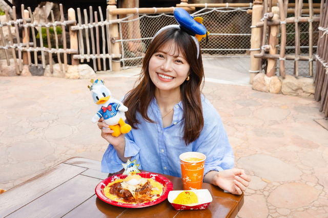 ボリューム満点のドナルドらしいオムライス！TDLグランマ・サラのキッチンのスペシャルセット