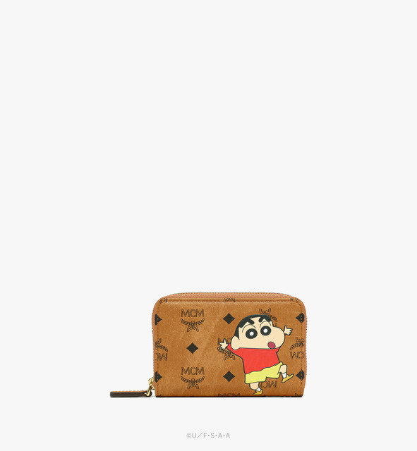 MCM×クレヨンしんちゃん「Aren ジップウォレット」（C）Ｕ／Ｆ・Ｓ・Ａ・Ａ