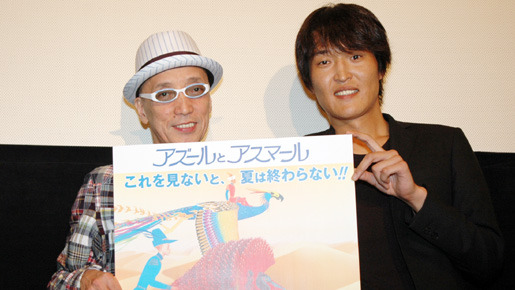 トークイベントに出席したテリー伊藤と千原ジュニア