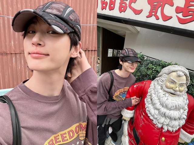 俳優ビョン・ウソク、横浜でのストリートスナップが可愛いさの極意！「35歳返上しなさい」【PHOTO】