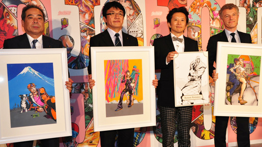 「ジョジョの奇妙な冒険」荒木飛呂彦原画展　ジョジョ展／記者会見