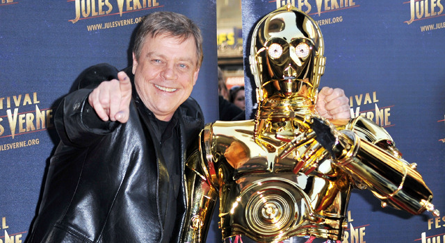 C‐3PO＆マーク・ハミル（ルーク・スカイウォーカー） -(C) Getty Images