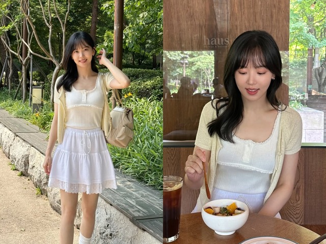 デート中!?『麗』『最愛の敵』女優カン・ハンナ、“理想の彼女風”ショットに反響「目が清められた」【PHOTO】