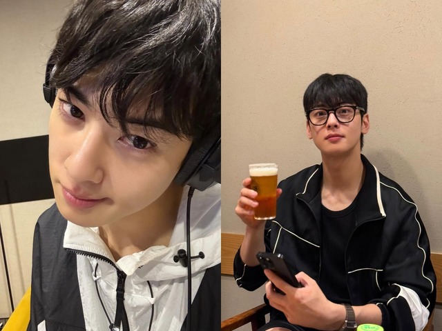 “顔天才” チャウヌ、日本滞在中の自然体な姿を公開！何気ない瞬間も“特別”「楽しんだみたいで何より」【PHOTO】