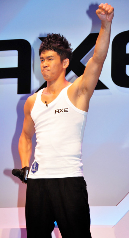 武井壮／「AXE 宇宙飛行士選抜キャンペーン」発表会