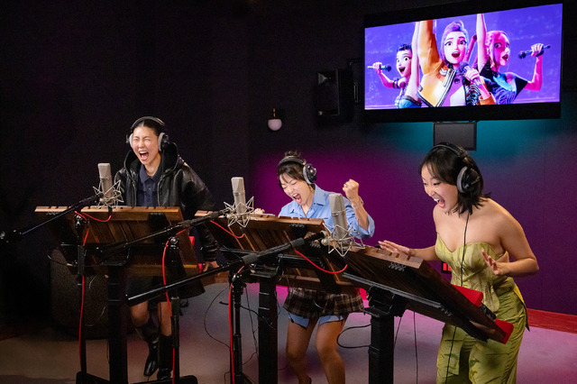 Netflix映画『K-POPガールズ！デーモン・ハンターズ』独占配信中　メイキング