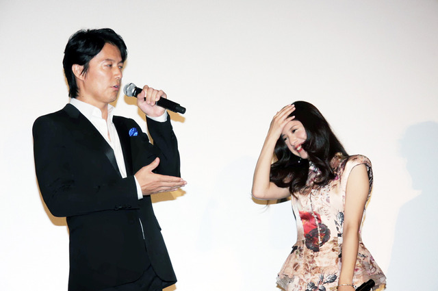 福山雅治＆吉高由里子／『真夏の方程式』初日舞台挨拶