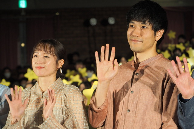 清野菜名、松山ケンイチ／『星つなぎのエリオ』大学生限定トークイベント