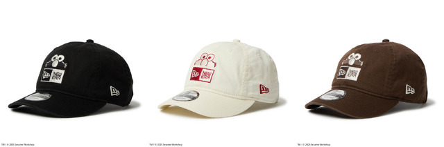 セサミストリート×ニューエラ「9THIRTY」TM and（C） 2025 Sesame Workshop