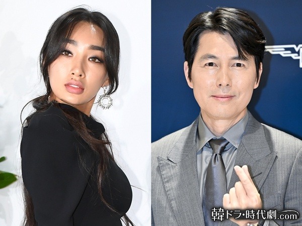 ムン・ガビ(左)、チョン・ウソン