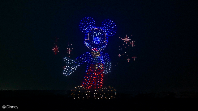 大空をファンタジーで彩るドローンショー、8月16日（土）山形県・第32回赤川花火大会で開催（※画像はすべてイメージです）