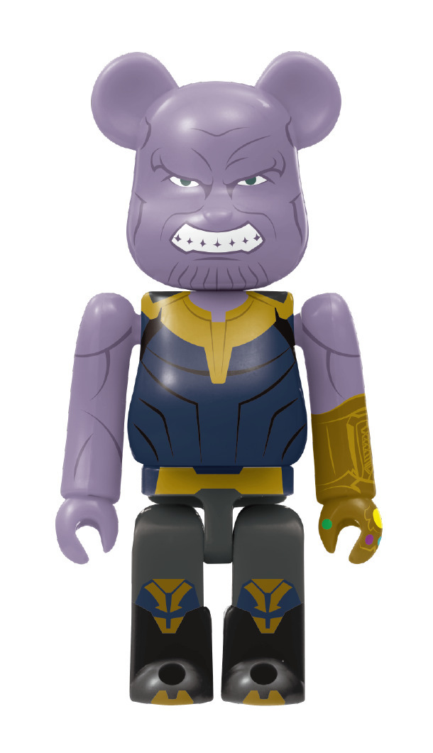 MARVEL STUDIOS／Happyくじ「BE@RBRICK」©2025 MARVEL BE@RBRICK TM & © 2001-2025 MEDICOM TOY CORPORATION.