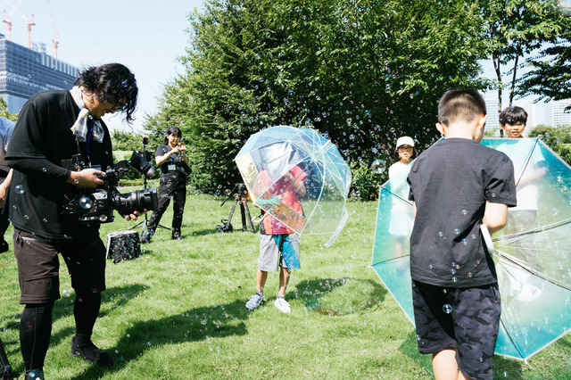 過去ワークショップの様子（オープニングムービー・ワークショップ）