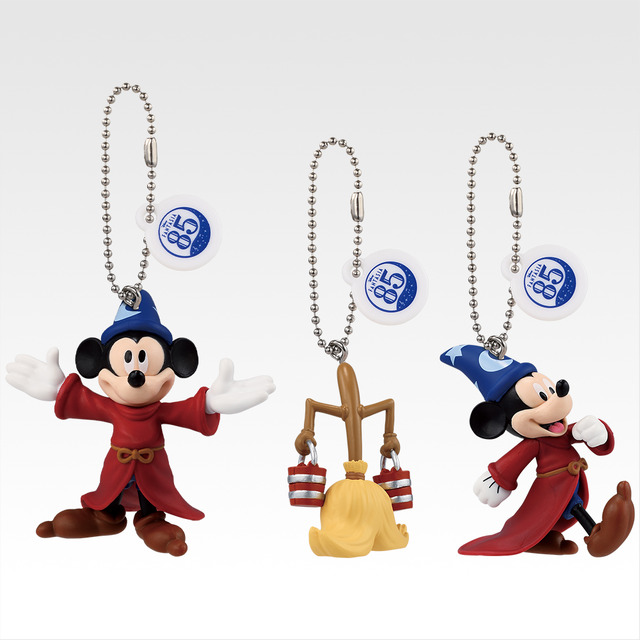 【C賞】ミニフィギュアチャーム 〈FANTASIA 85th〉（全3種）【D賞】ミニフィギュアチャーム 〈Mickey‘s〉 Collection（全2種）