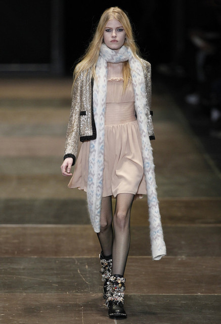 「サンローラン」13-14AWコレクション