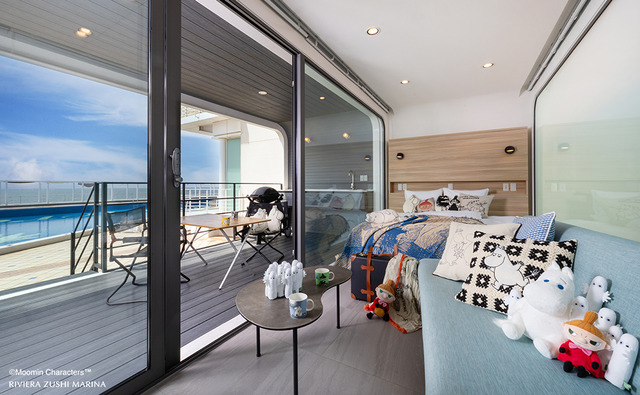 スペースキーポイント リビエラ逗子マリーナ宿泊【1日1棟限定】「ムーミン」と寛ぐグランピングプラン