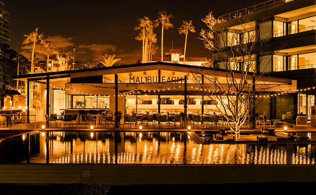 開放感あふれるマリブファーム店内