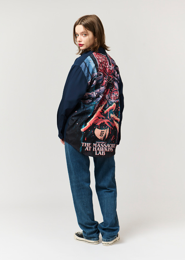 ルーズフィットシャツ ¥7,900