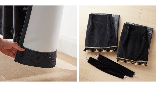 遮光・遮熱カーテン「ヴィランズ」14,900～19,900円（税込）