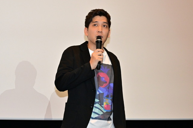 『ホウセンカ』完成披露舞台挨拶 オフィシャルスチール 木下麦監督