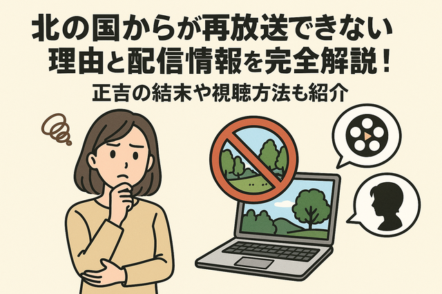 「北の国から」が再放送できない理由と配信情報を完全解説！正吉の結末や視聴方法も紹介
