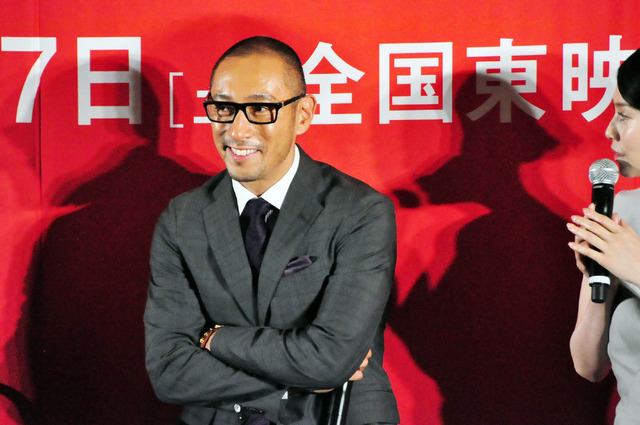 『利休にたずねよ』完成報告会見（市川海老蔵さん）