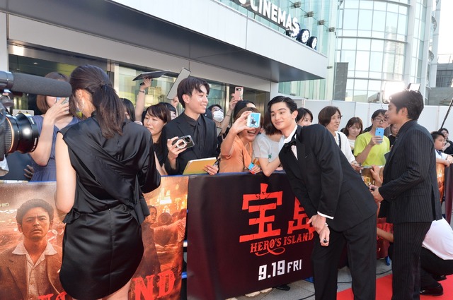 『宝島』東京プレミアイベント©真藤順丈／講談社　©2025「宝島」製作委員会