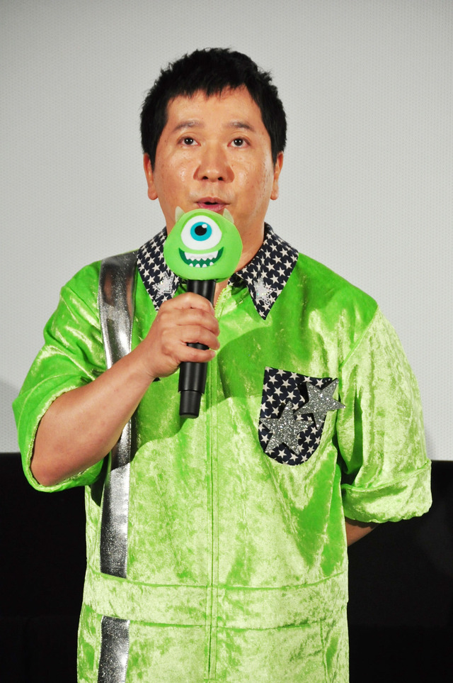 『モンスターズ・ユニバーシティ』大ヒット舞台挨拶／田中裕二さん