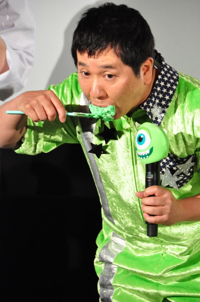 『モンスターズ・ユニバーシティ』大ヒット舞台挨拶／田中裕二さん