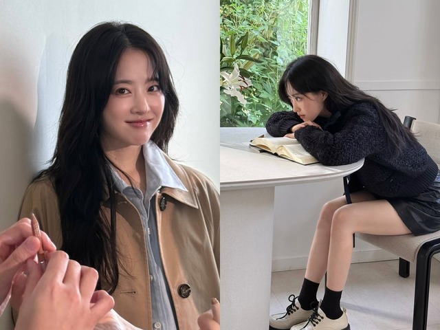童顔女優パク・ボヨン、大学生さながらのフレッシュさ！大人可愛い秋コーデを披露【PHOTO】