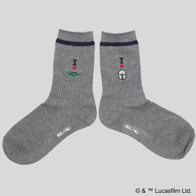 STAR WARS GROGU CUTEST IN THE GALAXY ソックス I LOVE GROGU/MANDO 1,540円(税込)