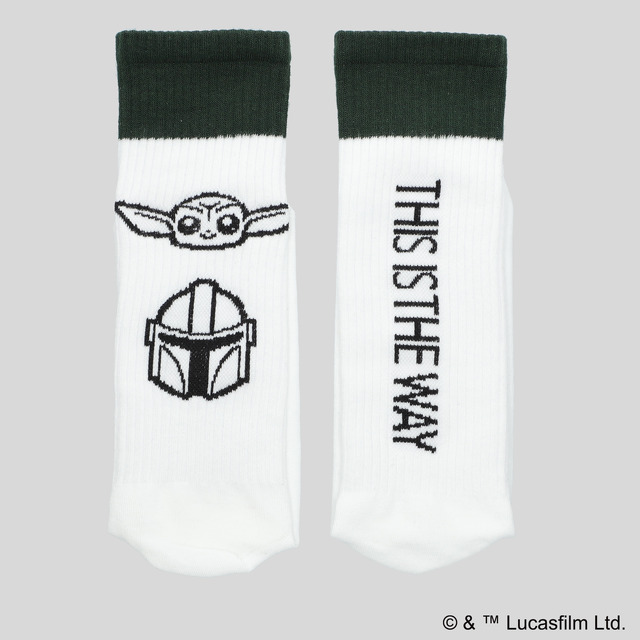 STAR WARS GROGU CUTEST IN THE GALAXY ソックス THIS IS THE WAY 1,540円(税込)