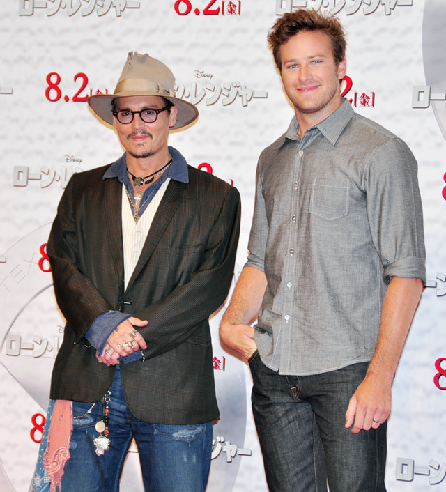 ジョニー・デップ＆アーミー・ハマー／『ローン・レンジャー』