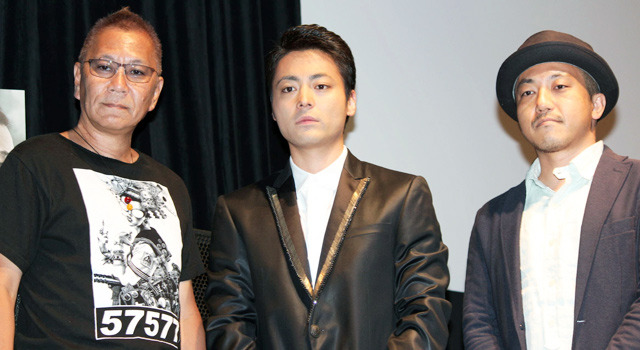 山田孝之＆三池崇史監督＆白石和彌監督／『凶悪』トークショー in 「三池崇史 presents 大人だけの空間」（