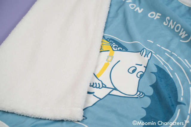 シープボアひざ掛け（ブルー）