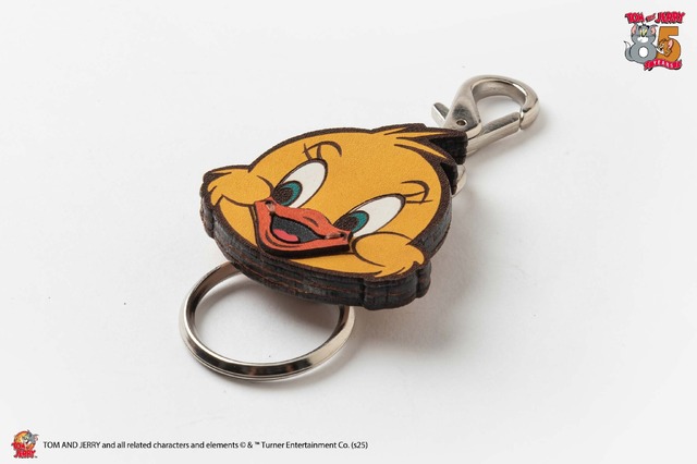 OJAGA DESIGN トムとジェリー [クアッカー] キーホルダー（フェイス）