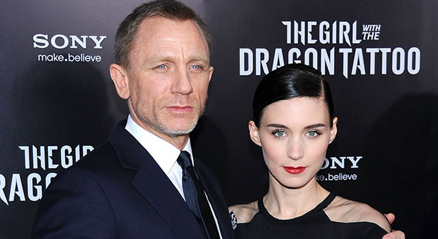 ダニエル・クレイグ＆ルーニー・マーラ-(C) Getty Images