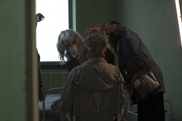 『視える』メイキング© 2023 Shudder / Keeper Pictures Limited / Nowhere Content Inc　All Rights Reserved