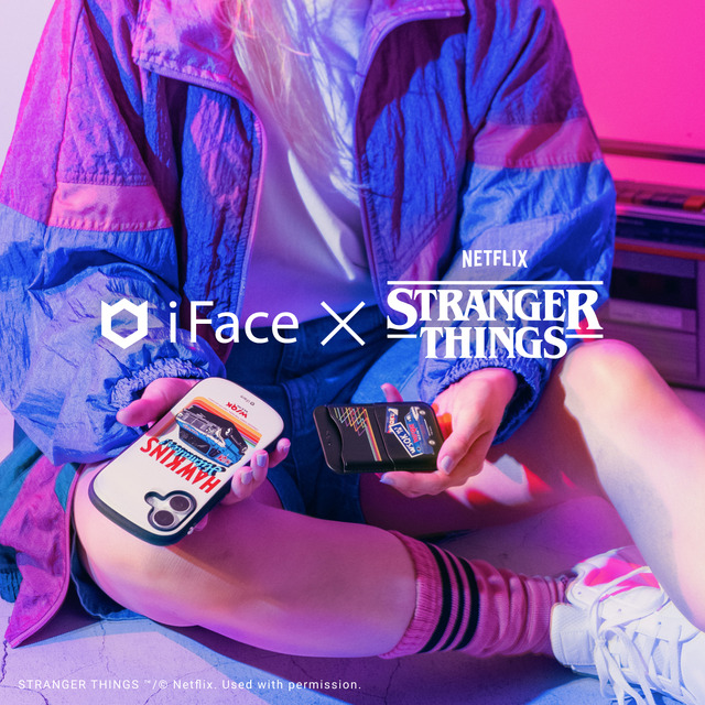 iFace」×　Netflixシリーズ「ストレンジャー・シングス 未知の世界」コラボアイテム