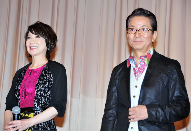 水谷豊＆伊藤蘭＆イニシャル“H”の子どもたち／『少年H』親子試写会