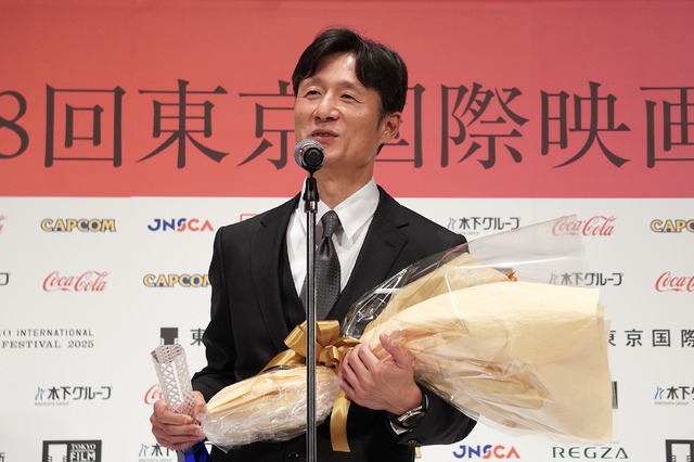 李相日監督／第38回東京国際映画祭の「黒澤明賞」授賞式