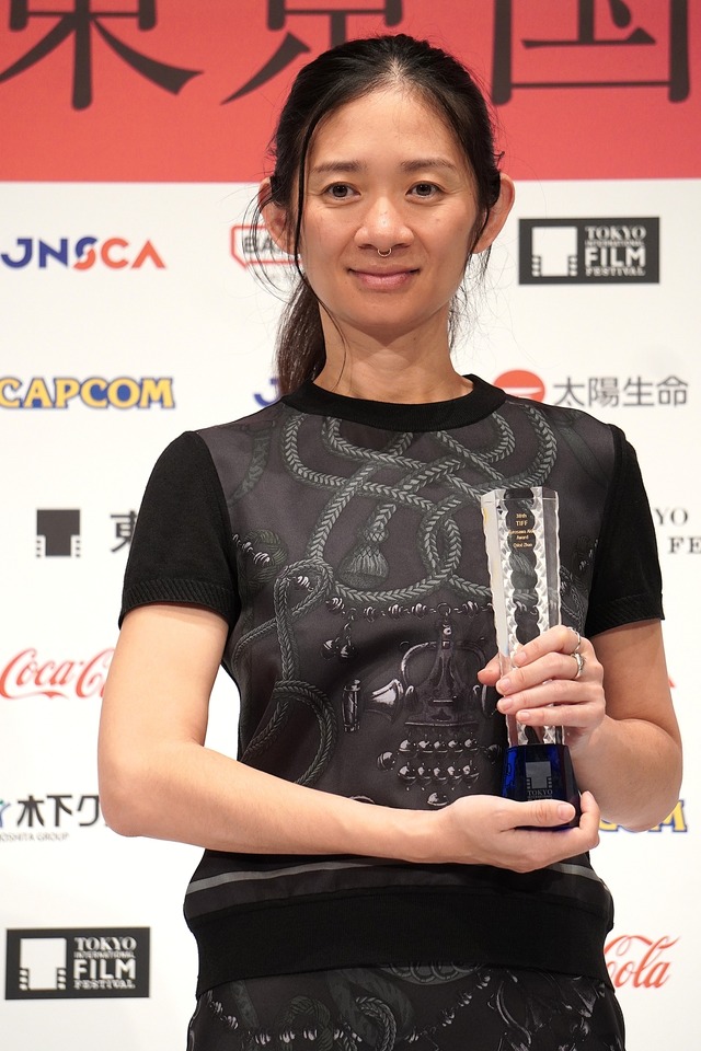 クロエ・ジャオ監督／第38回東京国際映画祭の「黒澤明賞」授賞式