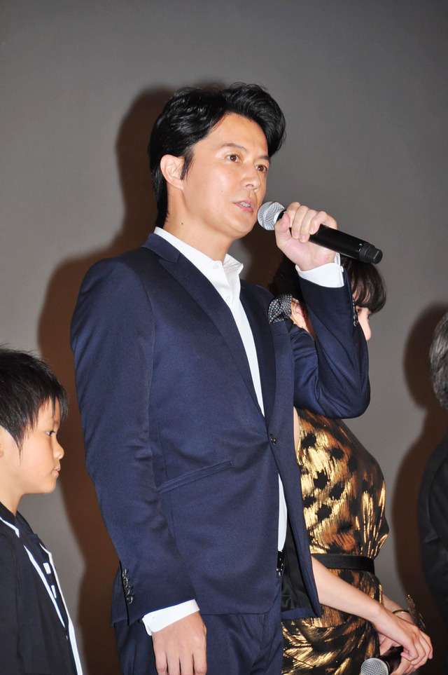『真夏の方程式』ヒット御礼舞台挨拶／福山雅治さん
