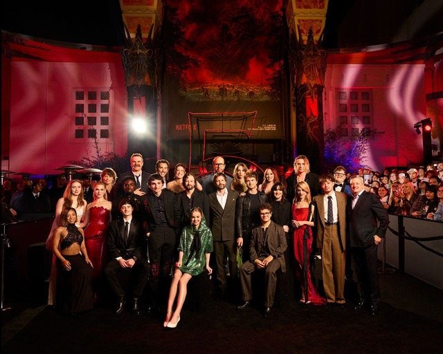 Netflixシリーズ「ストレンジャー・シングス 未知の世界5」LAプレミア