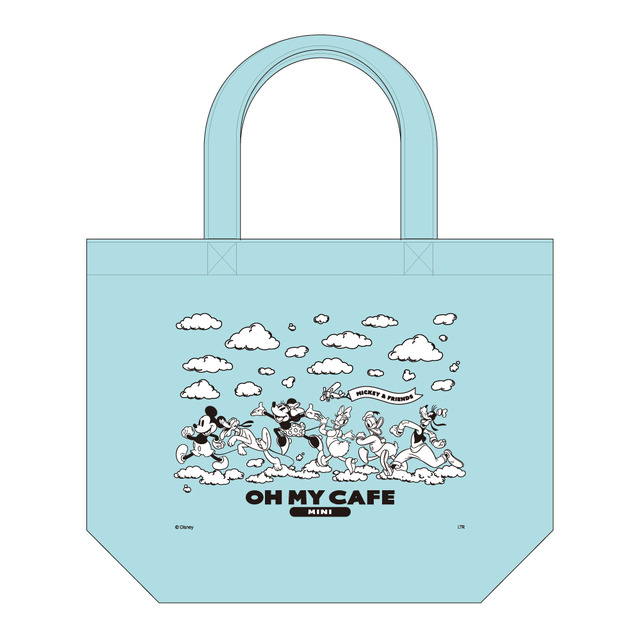 ランチトート　　税込2,200円「ミッキー＆フレンズ」OH MY CAFE MINI©Disney